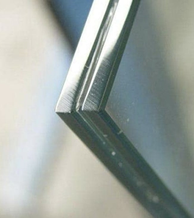 Klart 8,38 mm laminerat säkerhetsglas – Höjd 1050 mm