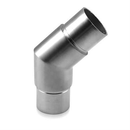 Rörförbindare rör 42,4 x 2,0 mm 45 grader