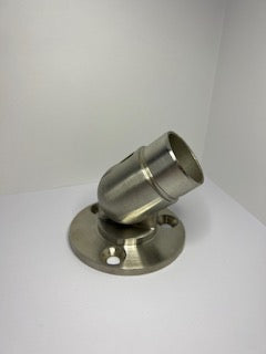 Väggfäste rör 42,4 mm justerbar D = 82 mm H = 60 mm