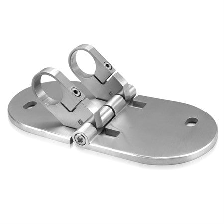 Stolphållare rör 42,4 mm Justerbar H = 45 mm