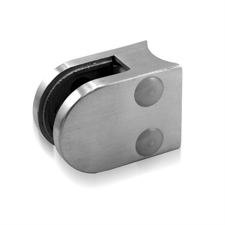 Klämfäste rör 42,4 mm Glas 6 mm / 8 mm / 8,76 mm Storlek: 40 x 50 mm M8 skruv ingår 1 par gummi ingår 6 mm