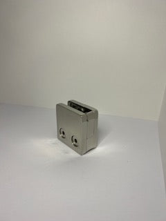 Klämfäste rör 42,4 mm Glas 8 mm / 8,76 mm Storlek: 45 x 45 mm M8 skruv ingår 1 par gummi ingår.