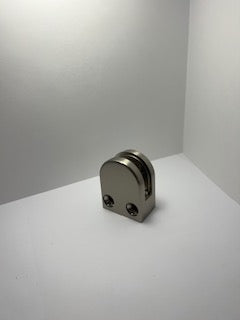 Klämfäste plan Glas 8 mm / 8,76 mm / 10,76 mm Storlek: 55 x 55 mm M8 skruv ingår Säkerhetsplatta ingår 1 par gummi ingår. 8 mm gummin används till 8.38 mm glas.