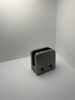 Klämfäste plan Glas 8 mm / 8,76 mm / 10,76 mm Storlek: 55 x 55 mm M8 skruv ingår 1 par gummi ingår