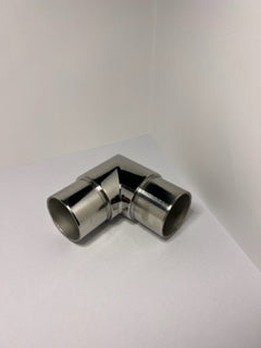 Rörförbinadre rör 42,4 x 2,0 mm Spegelpolerat 90 gradeer