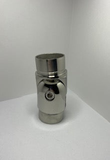 Rörförbindare rör 42,4 x 2,0 mm Justerbar 90 grader Spegelpolerat