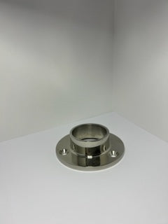 Väggfäste rör 42,4 Spegelpolerat D = 90 mm H = 30 mm