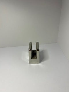 Klämfäste plan Spegelpolerat Glas 8 mm / 8,76 mm / 10 mm Storlek: 45 x 45 mm 1 par gummi ingår