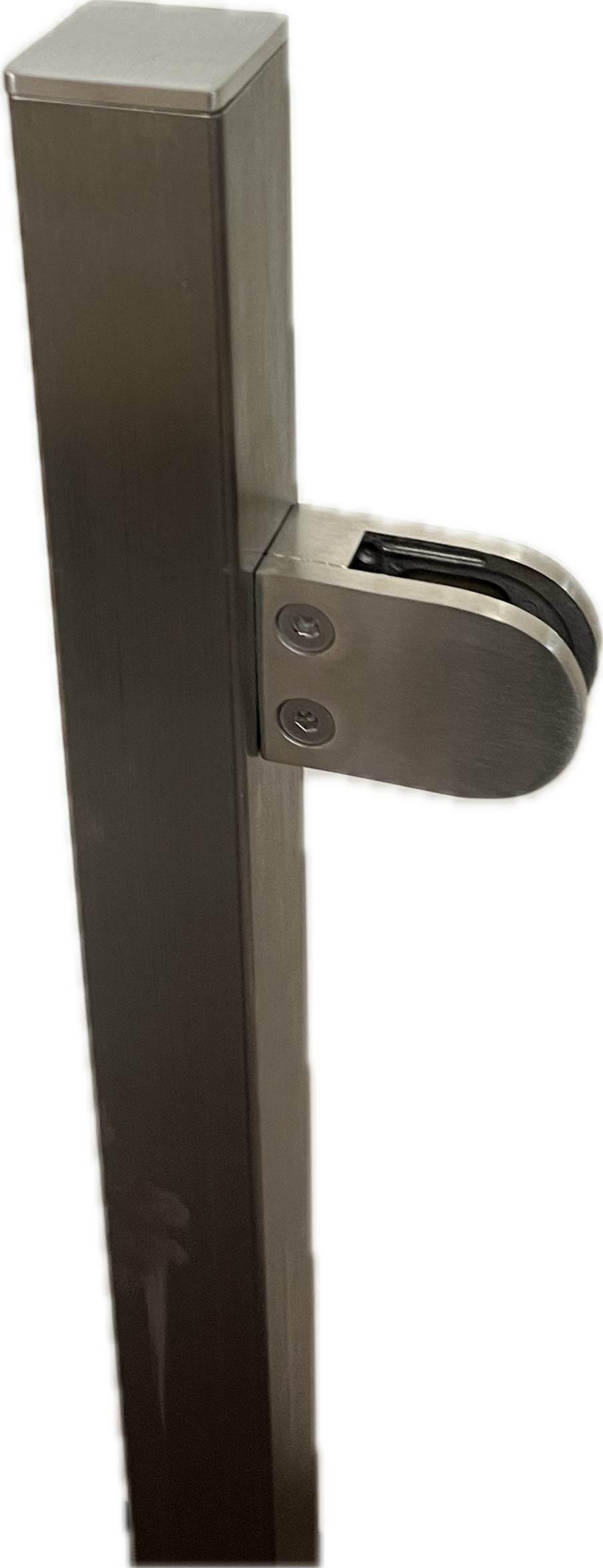 Änd stolpe 4-kant 980 mm komplett