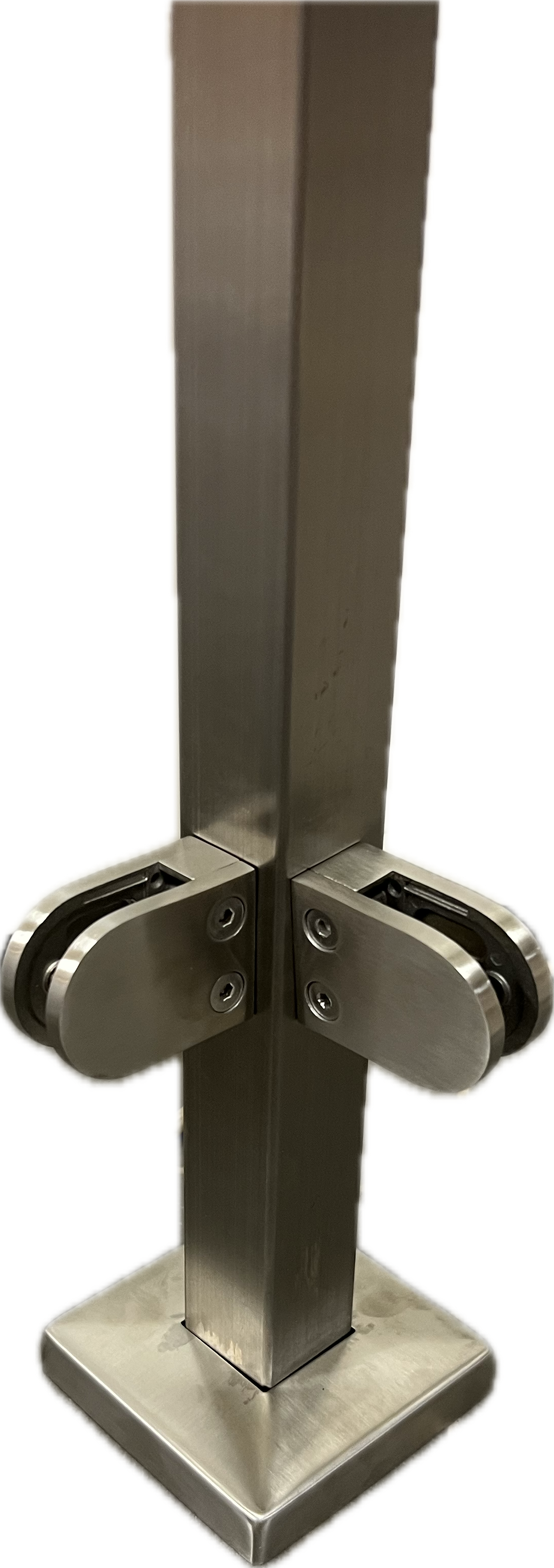 90 grader stolpe 4-kant komplett