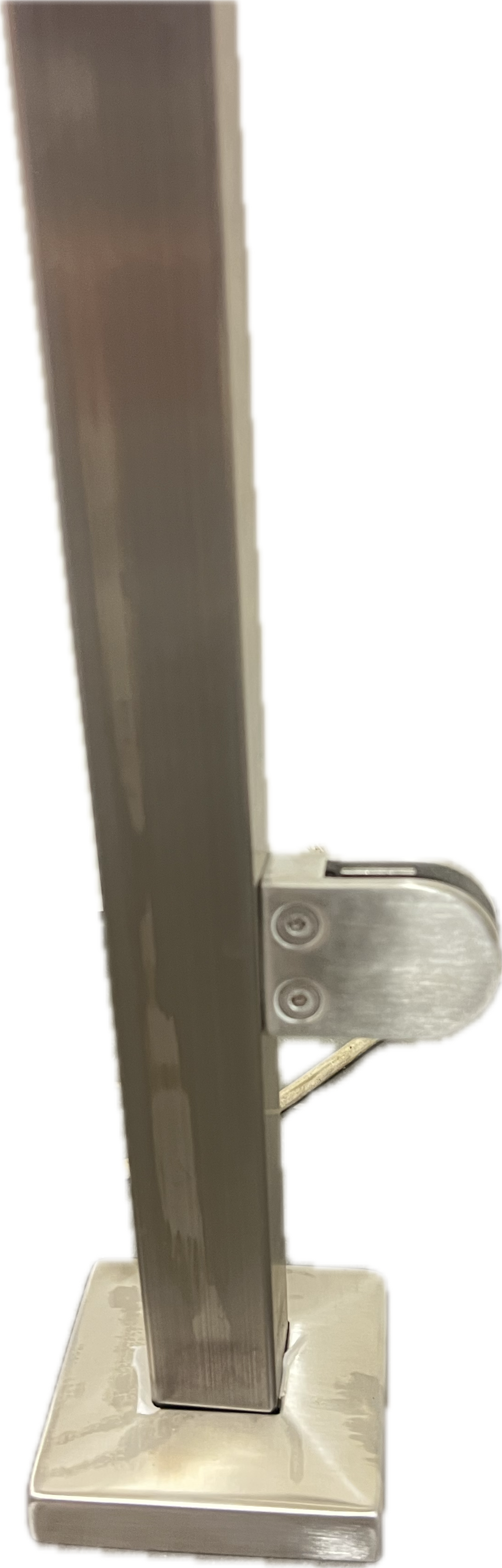 Änd stolpe 4-kant 980 mm komplett