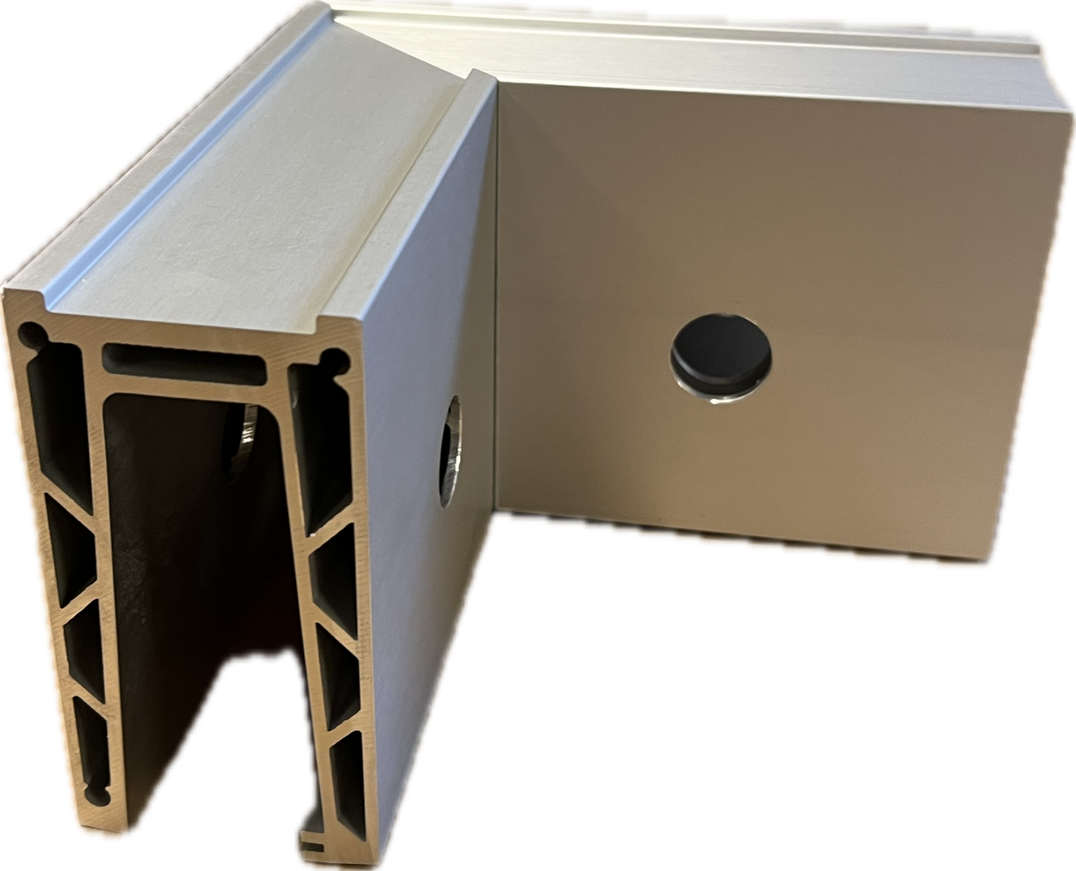 90° sidomonterad Innerhörn 1,5 kN