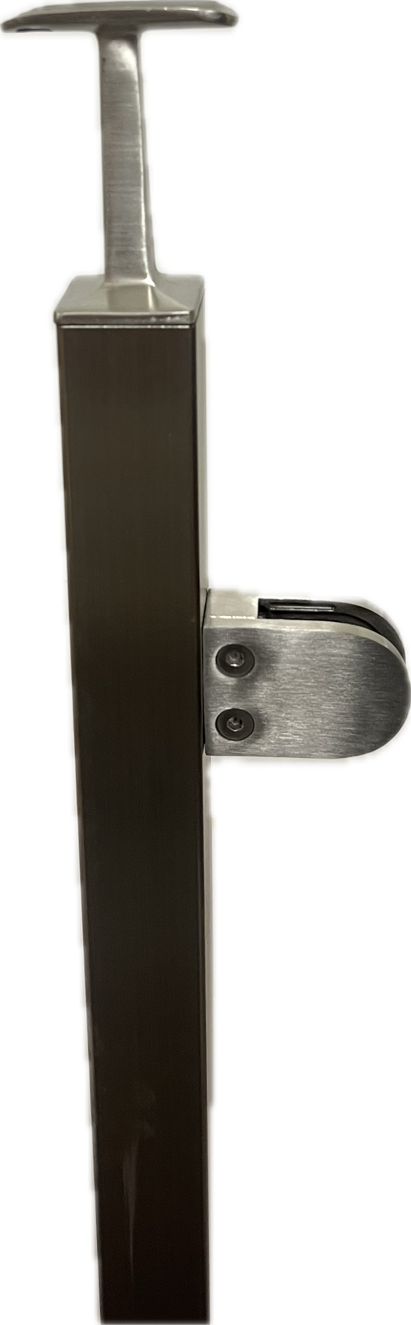 Änd stolpe 4-kant 980 mm komplett