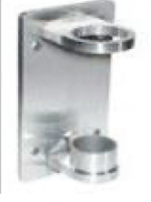 Stolphållare rör 42,4 mm Mått: höjd 160 mm Bredd 90 mm