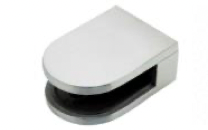 Klämfäste plan Spegelpolerat Glas 8 mm / 8,76 mm / 10 mm Storlek: 45 x 63 mm 1 par gummi ingår. 8 mm gummin används till 8.38 mm glas.