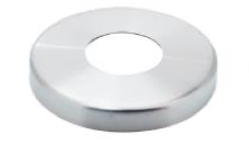 Täcklock för fot 42,4 mm Spegelpolerat D = 105 mm