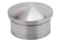 Ändlock halvrund 42,4 x 2,0 mm Spegelpolerat