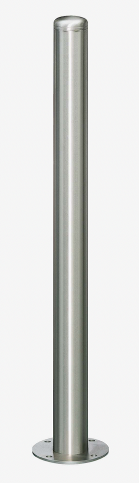 Mitt stolpe inklusiv täcklock KM251 Stolphöjd: 1100 mm Höjd hål 1: 180 mm Höjd hål 2: 980 mm