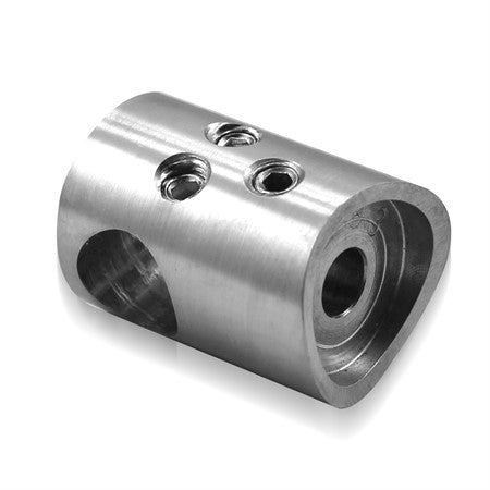 Stånghållare rör 42,4 mm /12 mm Skarv