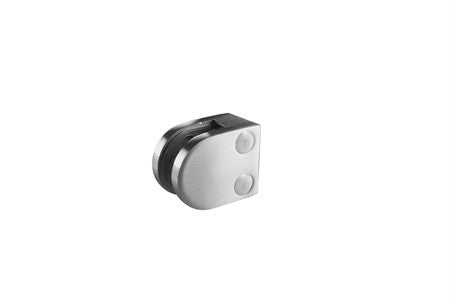 Klämfäste plan Glas 6 mm / 8 mm / 8,76 mm Storlek: 40 x 50 mm M8 skruv ingår 1 par gummi ingår 6 mm