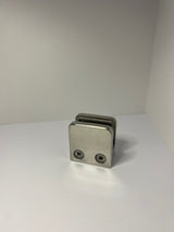 Klämfäste plan Spegelpolerat Glas 8 mm / 8,76 mm / 10 mm Storlek: 45 x 45 mm 1 par gummi ingår