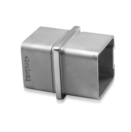 Rörförbindare 40 x 40 x 2,0 mm