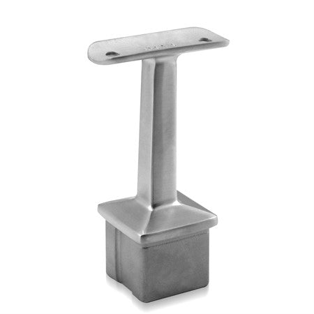Handledarfäste 40 x 40 x 2,0 mm För rund handledare