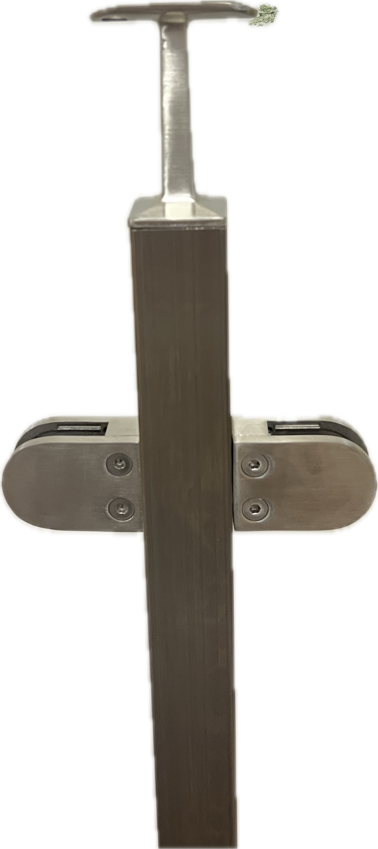 Mitt stolpe 4-kant 980 mm komplett