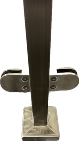 Mitt stolpe 4-kant 980 mm komplett