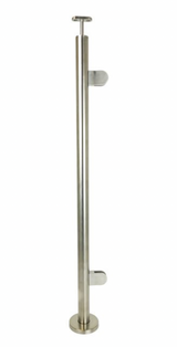 Änd stolpe inklusiv täcklock KM251 och&nbsp;2 st klämfästen KM315-316&nbsp;

Välj mellan: ändlock KM189-316 alternativt handledarfäste KM037-316.&nbsp;

Medföljande gummin till klämfästena passar till 8.38 mm glas. Gummin till andra glastjocklekar vänligen kontakta oss, alternativt om du vill ha annan handledare.&nbsp;

Mått:&nbsp;

Stolphöjd: 980 mm

Höjd hål 1: 180 mm

Höjd hål 2: 860 mm



Artikelnummer: KM411-316

Yta: Satin G320

Kvalitet: 316&nbsp;